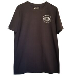 Mens Black Dutch Bros Crew Neck Short Sleeve Tee Size Large